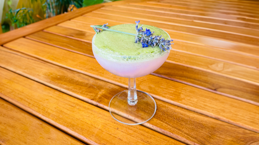 Non-Alcoholic Matcha Gin Sour
