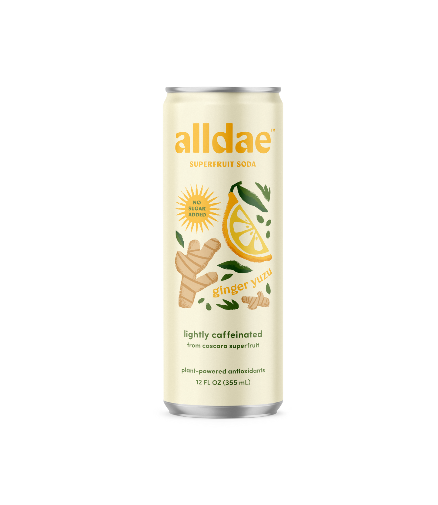 alldae superfruit soda - Ginger Yuzu