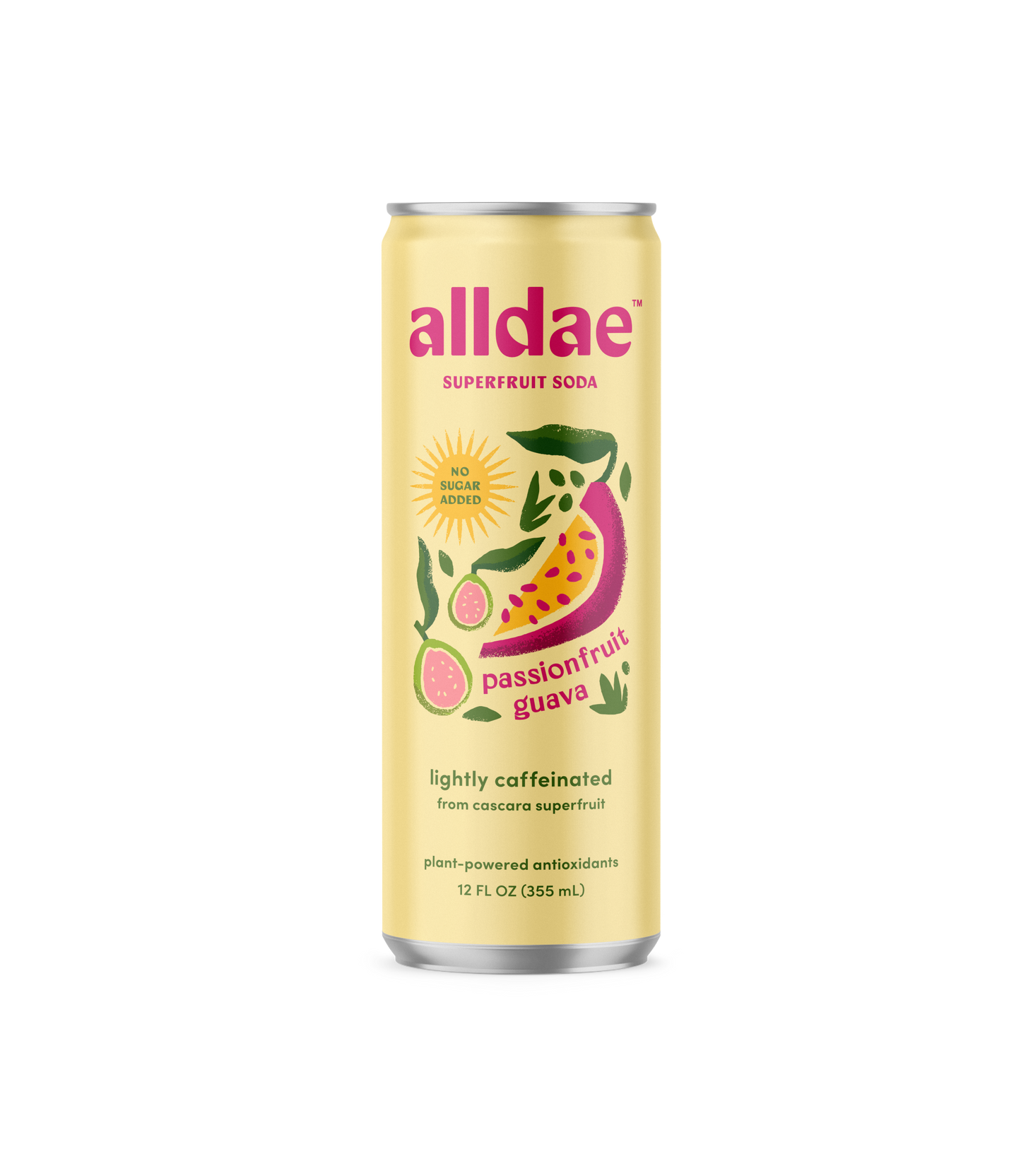 alldae superfruit soda - Passionfruit Guava