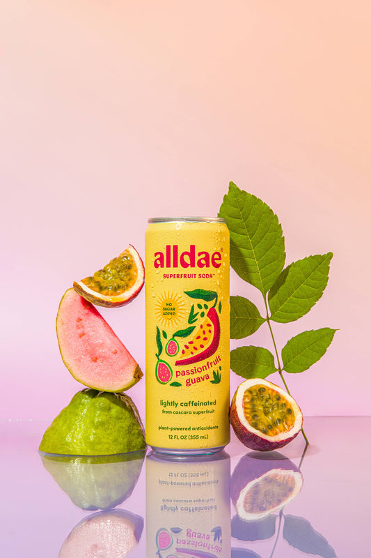 alldae superfruit soda - Passionfruit Guava