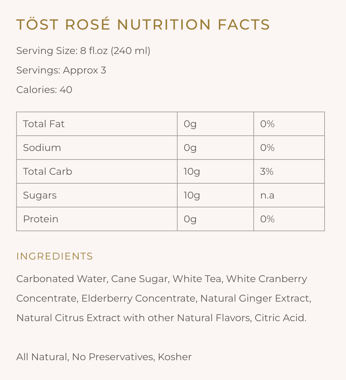 TÖST - Sparkling Rosé