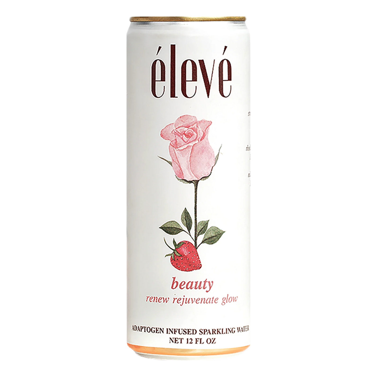 élevé Beauty (Strawberry Rose) - Adaptogen Sparkling Water