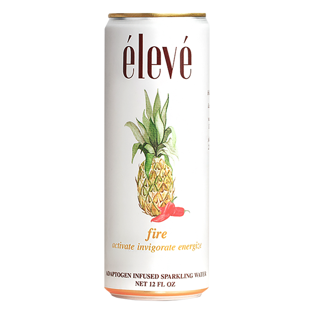 élevé Fire (Pineapple Cayenne) - Adaptogen Sparkling Water