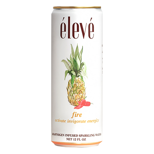 élevé Fire (Pineapple Cayenne) - Adaptogen Sparkling Water