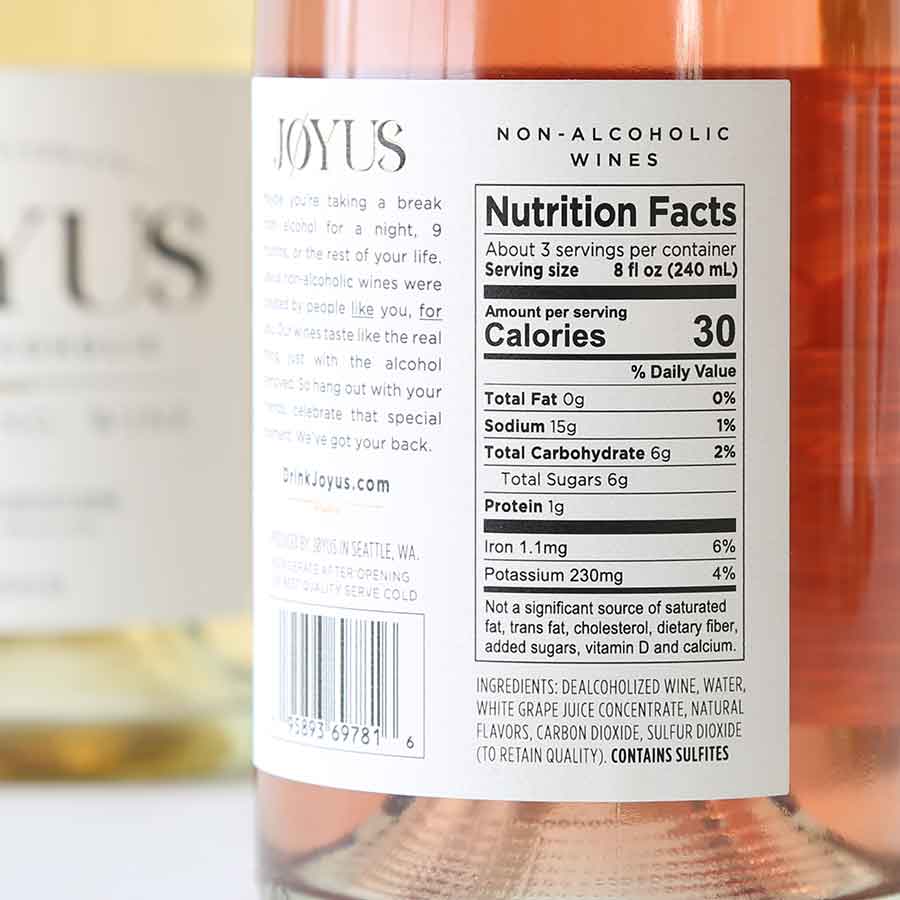 Jøyus Non-Alcoholic Sparkling Rosé