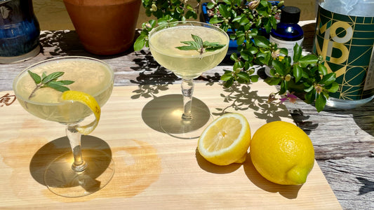 non-alcoholic French 75 cocktail recipe