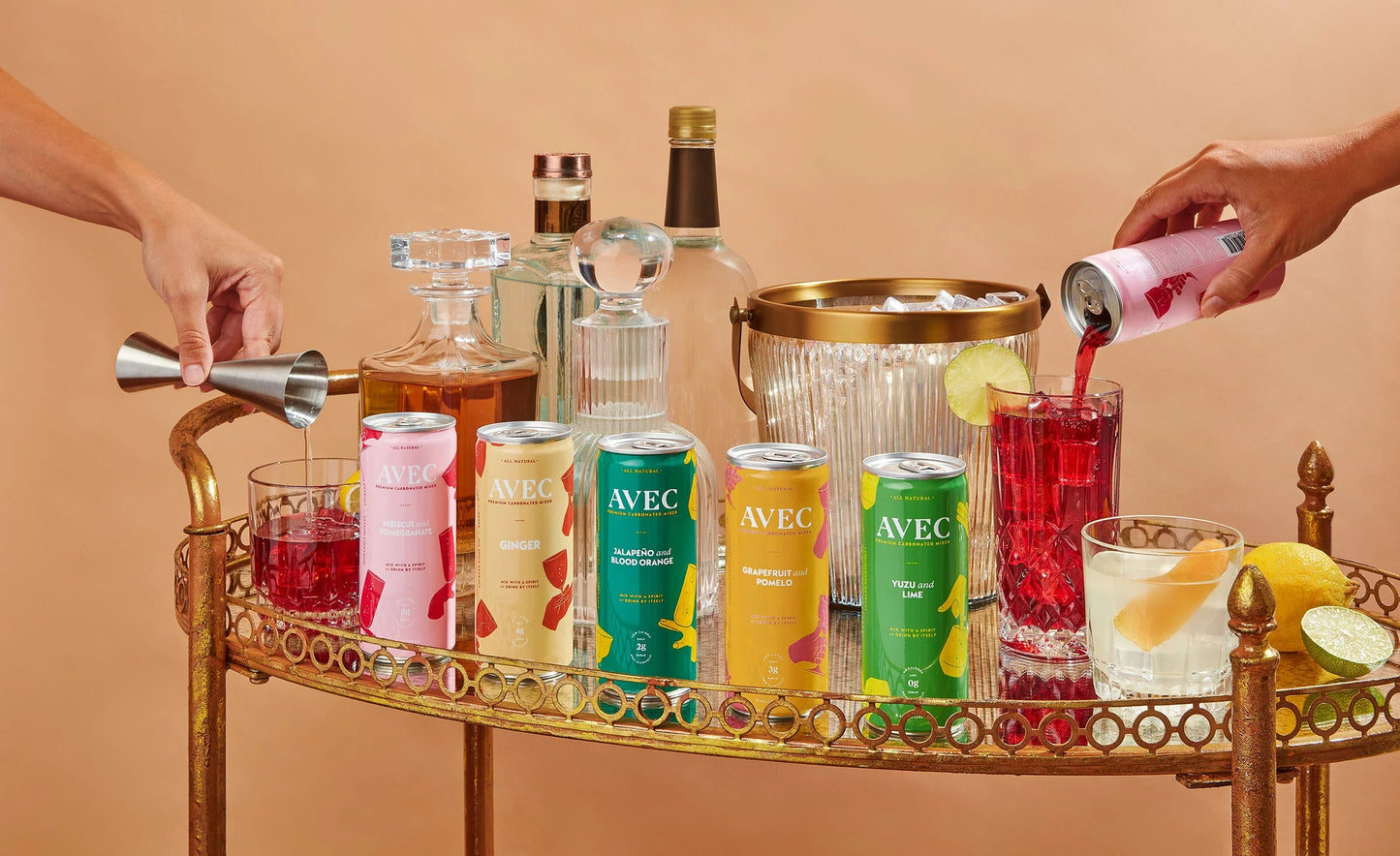 AVEC Yuzu & Lime - Sparkling Drink Mixer