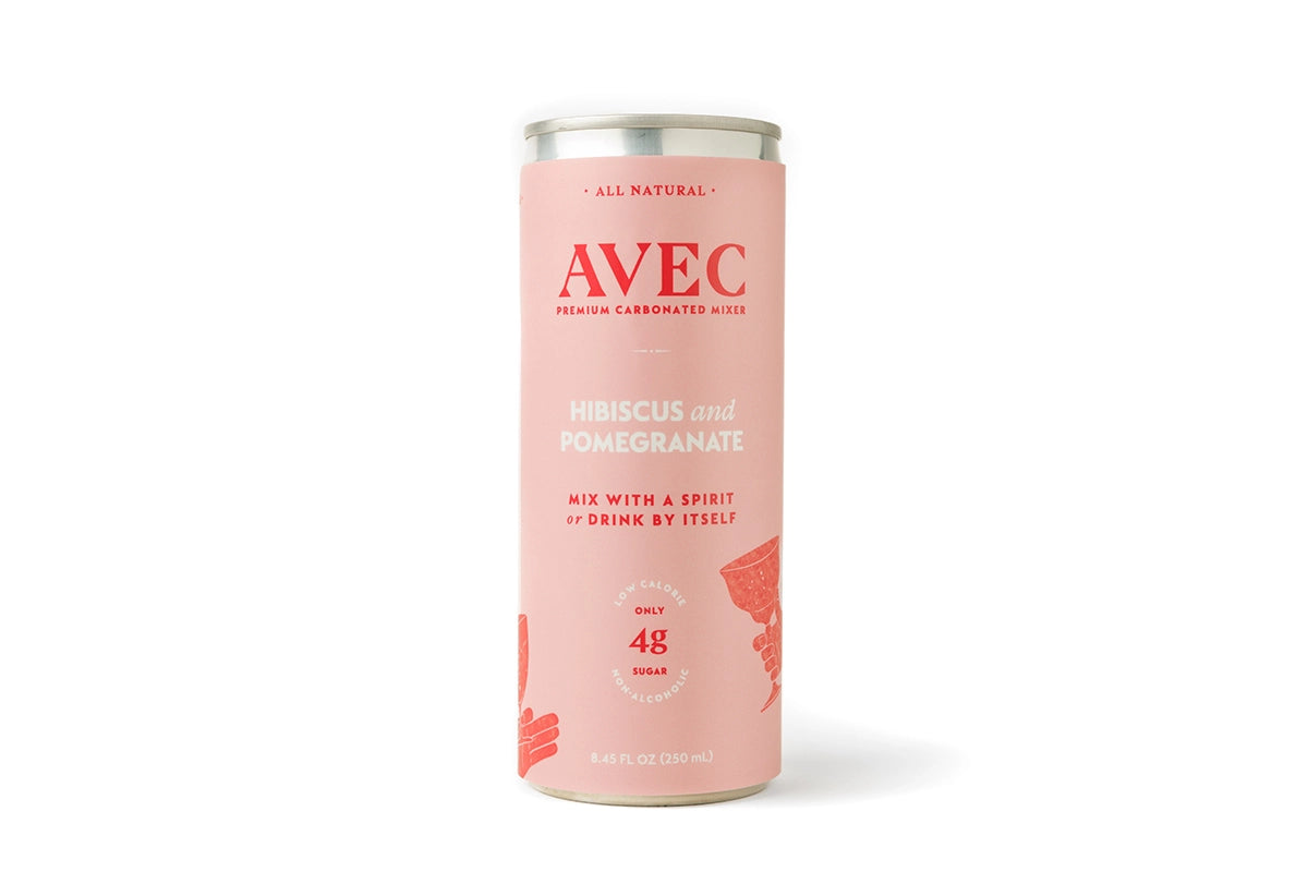 AVEC Hibiscus & Pomegranate - Sparkling Drink Mixer