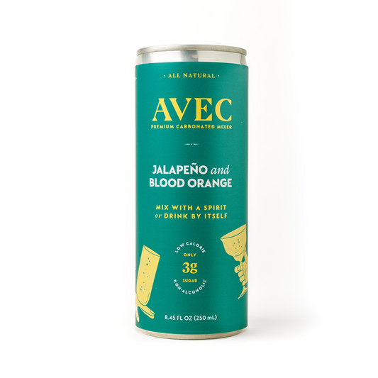 AVEC Jalapeño & Blood Orange - Sparkling Drink Mixer