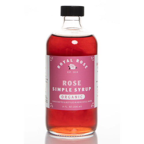 Royal Rose Syrups - Rose Organic Simple Syrup 2oz