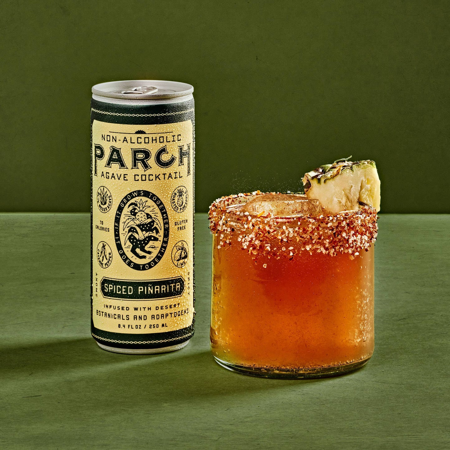 PARCH - Spiced Piñarita Non-Alcoholic Agave Cocktail