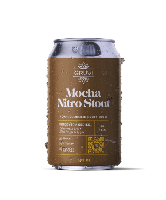 Grüvi Alcohol-Free Mocha Nitro Stout