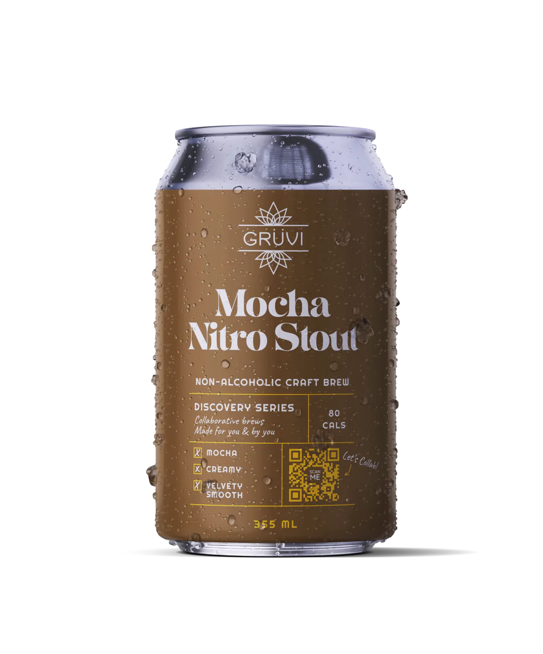 Grüvi Alcohol-Free Mocha Nitro Stout