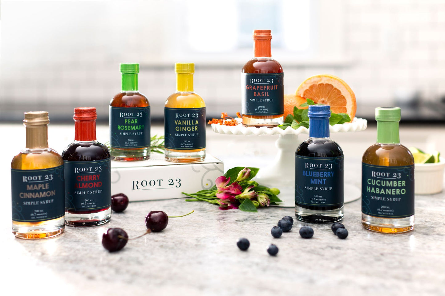 ROOT 23 - Blueberry Mint Simple Syrup
